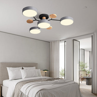 Variant image for LED Plafondlamp 85 cm - Zwart Acryl met Warm en Wit Licht - Moderne Plafonniere voor Slaapkamer en Woonkamer-6