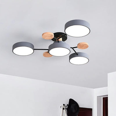 Variant image for LED Plafondlamp 85 cm - Zwart Acryl met Warm en Wit Licht - Moderne Plafonniere voor Slaapkamer en Woonkamer-5