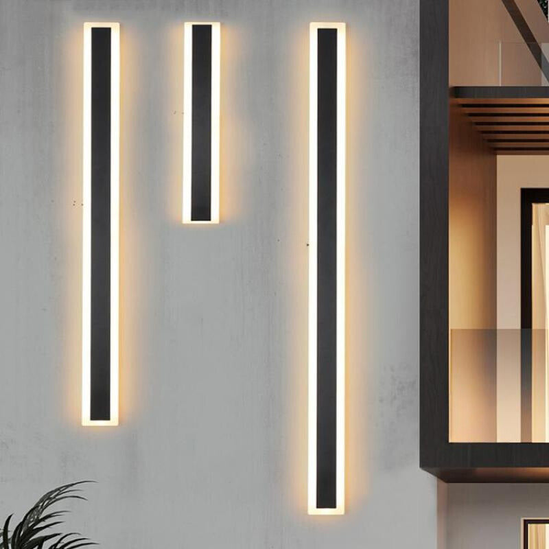 Moderne Lineaire Buitenwandlamp – Voor Tuin of Hal - RainGuard