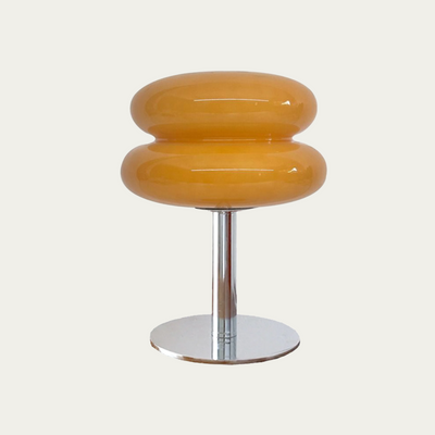 Finn Bauhaus minimalistische glazen tafellamp