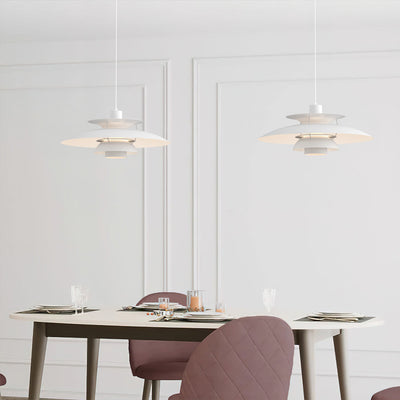 Kiff Moderne Deense meerlaagse hanglamp