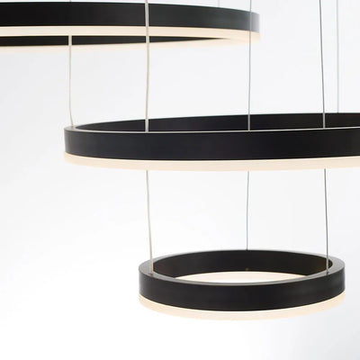 Arisha Moderne Grote Hanglampen Wit Metaal Slaapkamer Woonkamer Tir-Cirkel