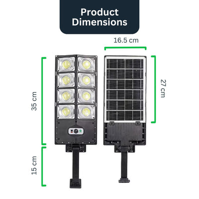 SolarBeam 1000 solcellsdriven LED gatubelysning