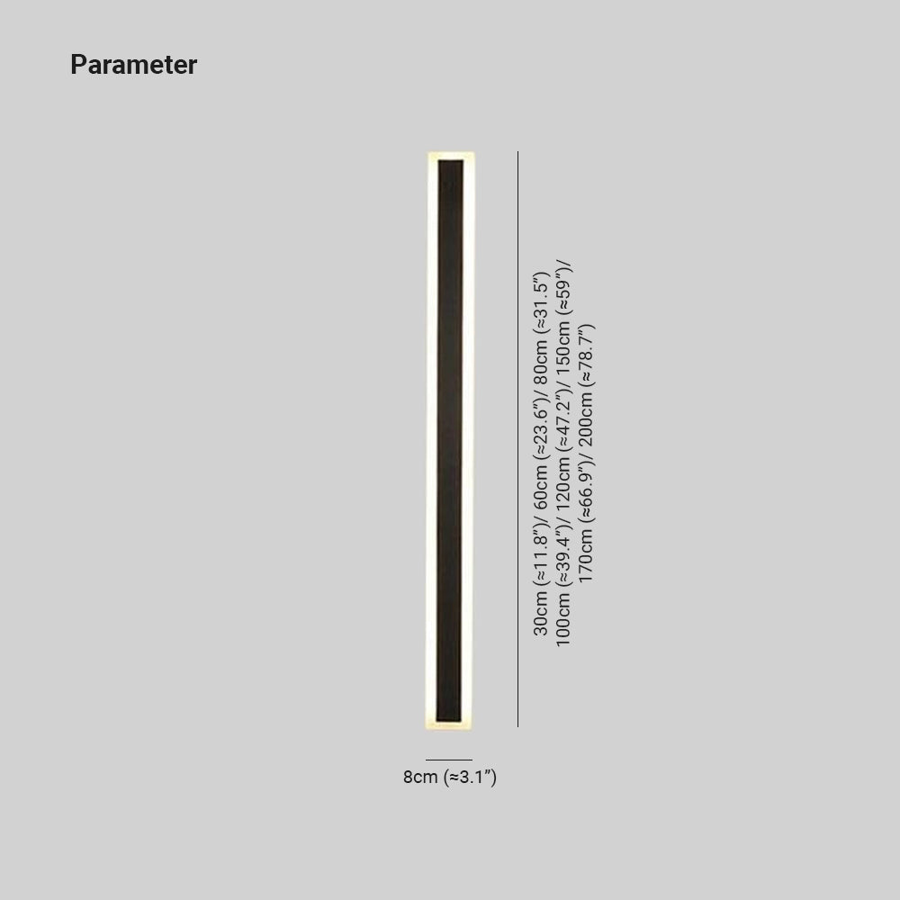 Moderne Lineaire Buitenwandlamp – Voor Tuin of Hal - RainGuard
