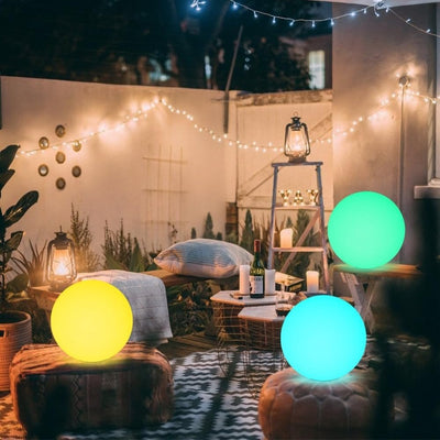 Shineo | Solar Bolvormige Buitenlamp