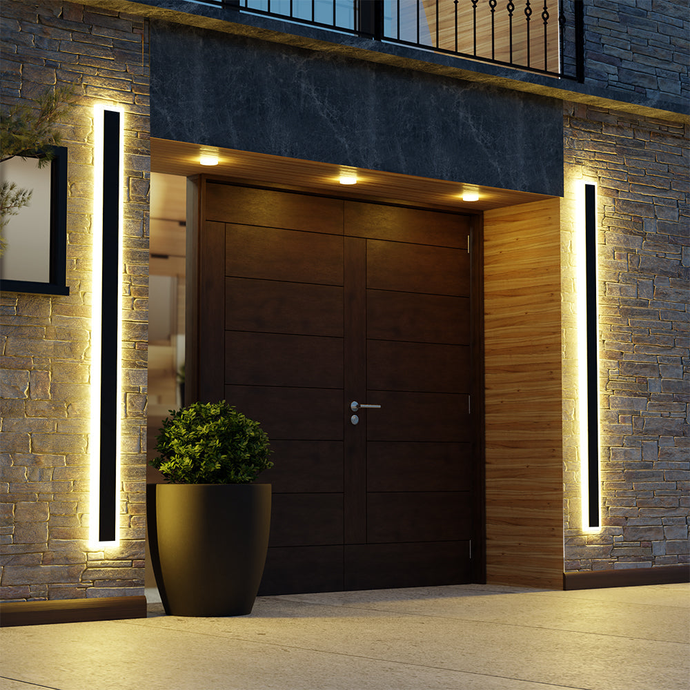 Moderne Lineaire Buitenwandlamp – Voor Tuin of Hal - RainGuard