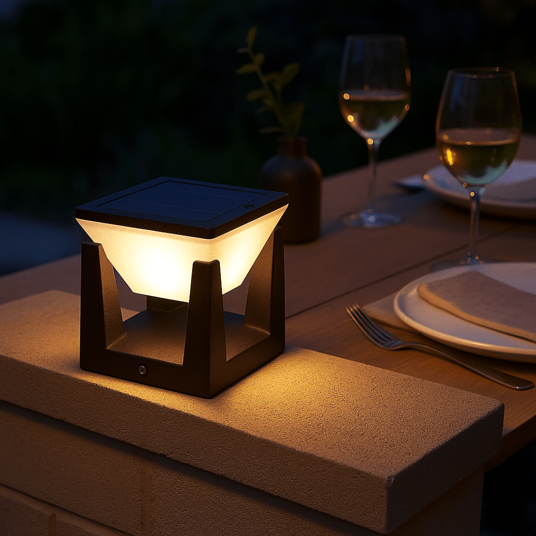 Luxe solar buitenlamp