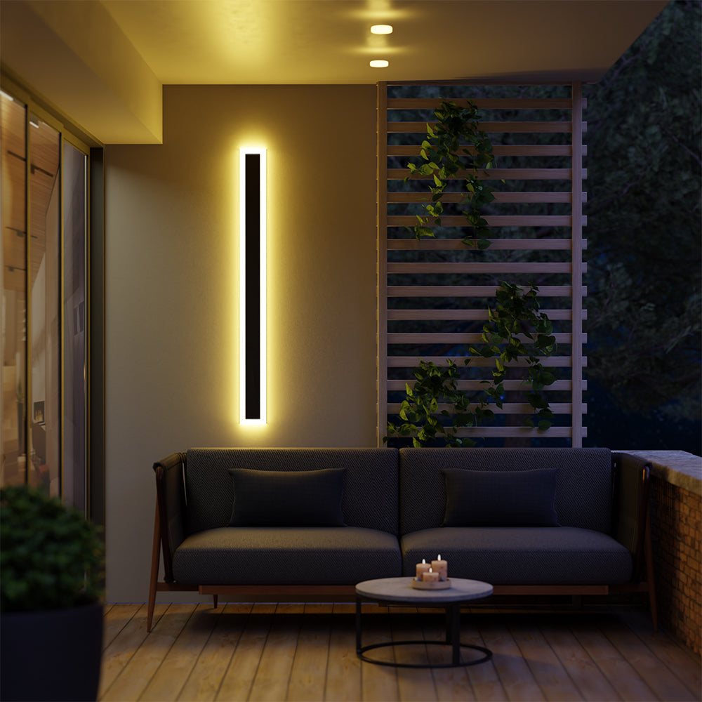 Moderne Lineaire Buitenwandlamp – Voor Tuin of Hal - RainGuard