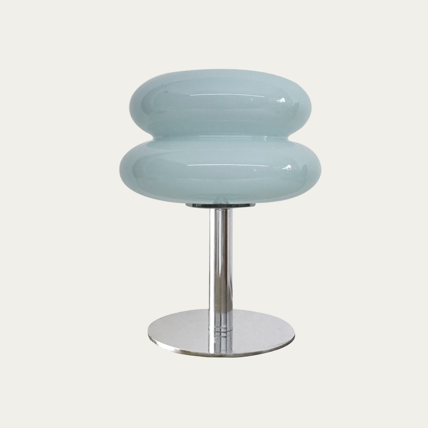 Finn Bauhaus minimalistische glazen tafellamp