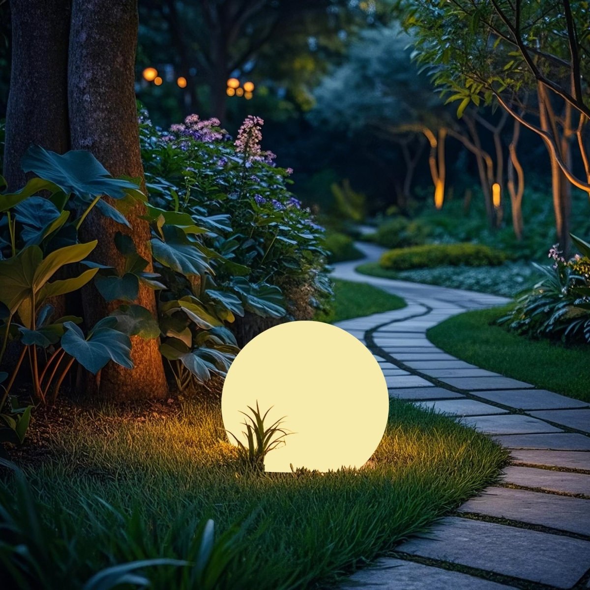Shineo | Solar Bolvormige Buitenlamp