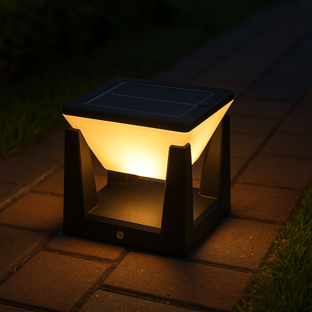 Luxe solar buitenlamp