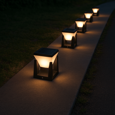 Luxe solar buitenlamp