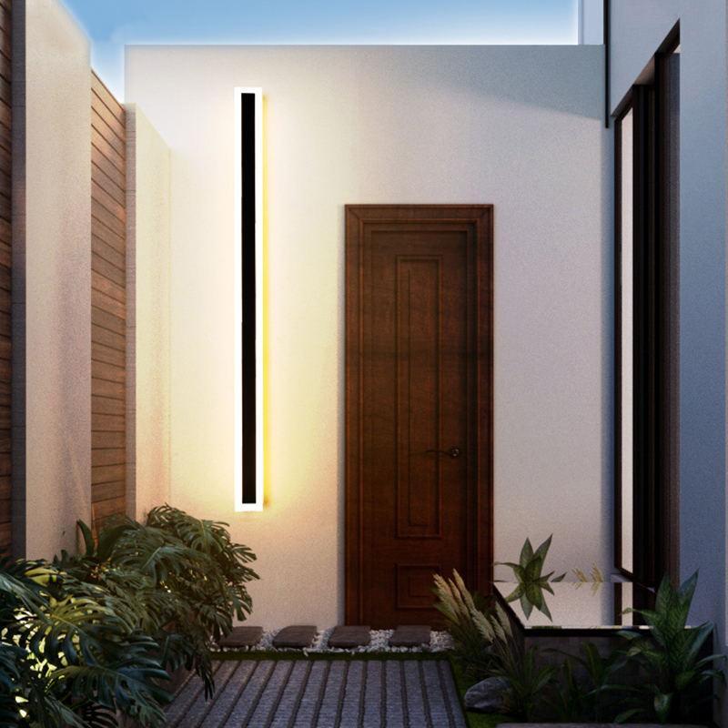 Moderne Lineaire Buitenwandlamp – Voor Tuin of Hal - RainGuard
