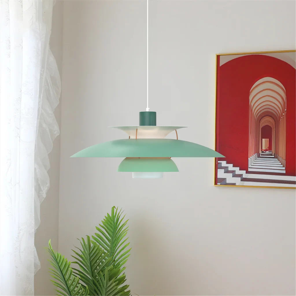 Kiff Moderne Deense meerlaagse hanglamp