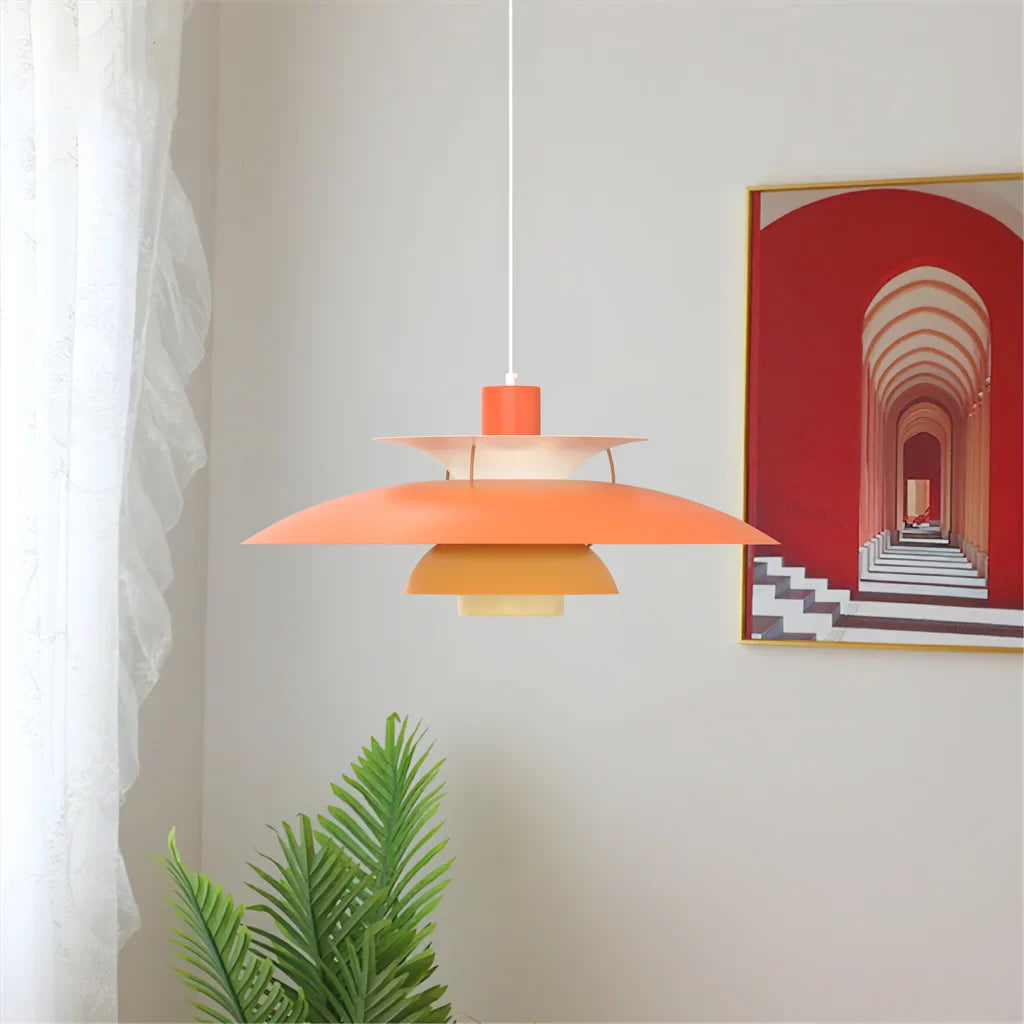 Kiff Moderne Deense meerlaagse hanglamp