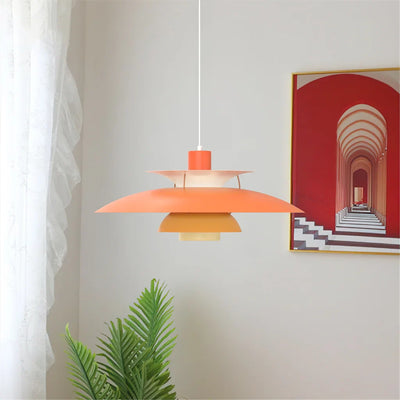 Kiff Moderne Deense meerlaagse hanglamp
