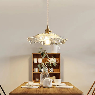 Dennehy Lotus Retro Glazen Hanglamp