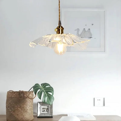 Dennehy Lotus Retro Glazen Hanglamp