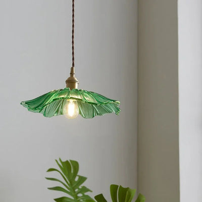 Dennehy Lotus Retro Glazen Hanglamp