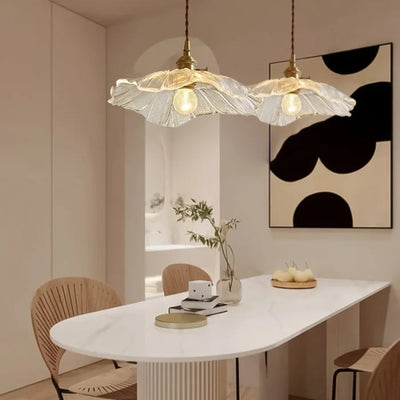 Dennehy Lotus Retro Glazen Hanglamp