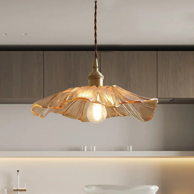 Dennehy Lotus Retro Glazen Hanglamp