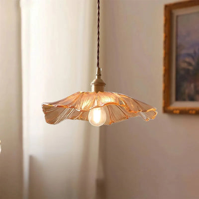Dennehy Lotus Retro Glazen Hanglamp