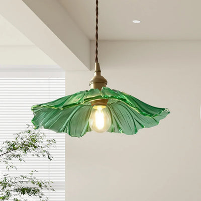 Dennehy Lotus Retro Glazen Hanglamp