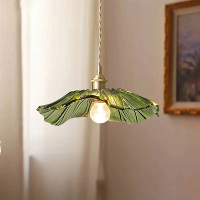 Dennehy Lotus Retro Glazen Hanglamp