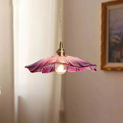 Dennehy Lotus Retro Glazen Hanglamp