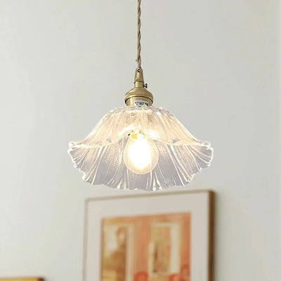Dennehy Lotus Retro Glazen Hanglamp