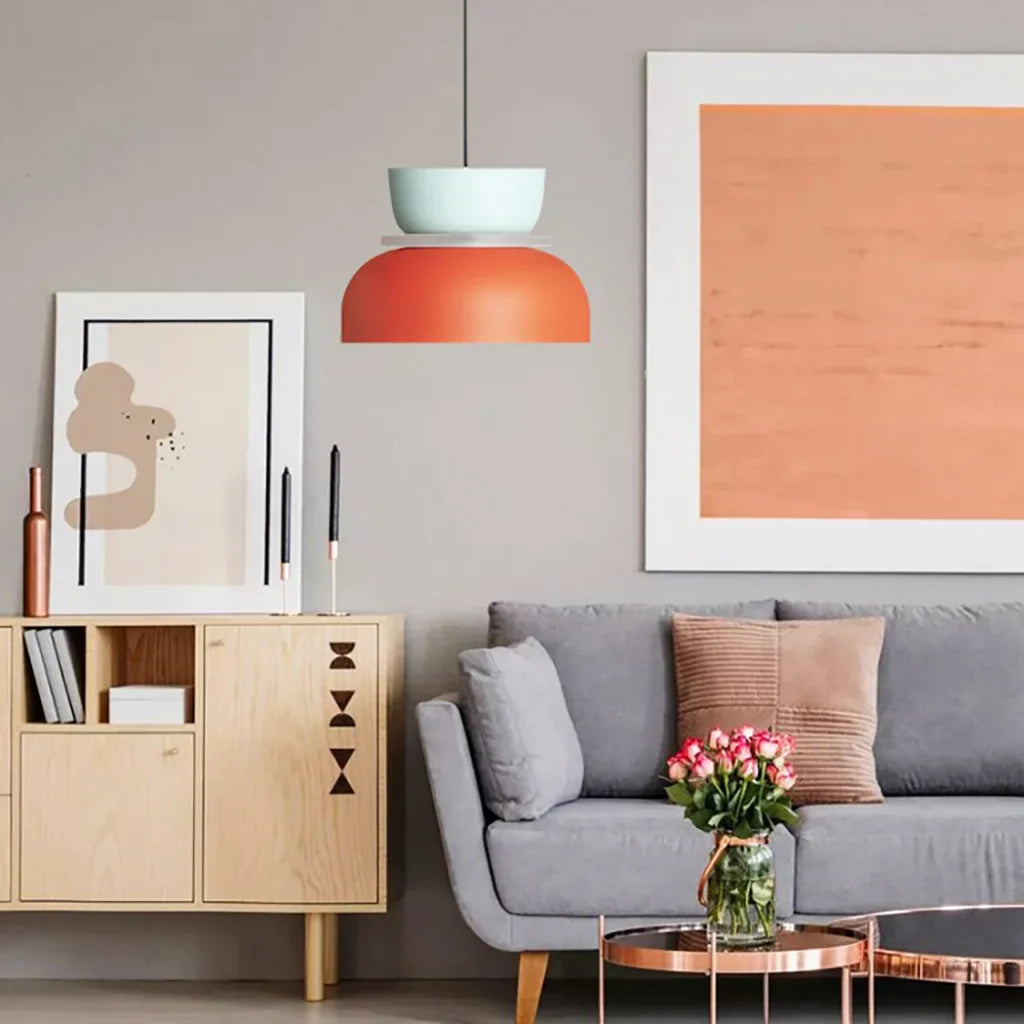 Lucie Colour Block Scandinavische hanglamp