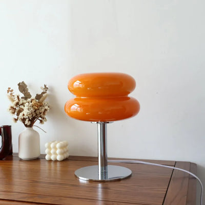 Finn Bauhaus minimalistische glazen tafellamp