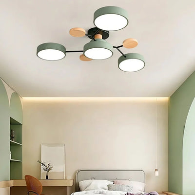 Murray Macaron Moleculaire LED-plafondlamp
