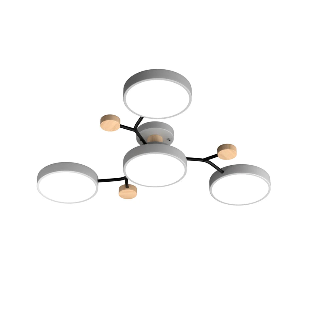Murray Macaron Moleculaire LED-plafondlamp