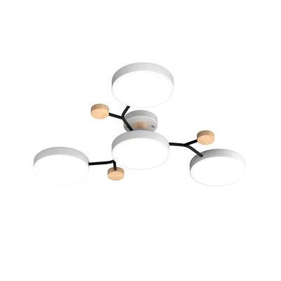 Murray Macaron Moleculaire LED-plafondlamp