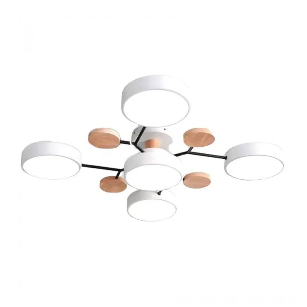 Murray Macaron Moleculaire LED-plafondlamp