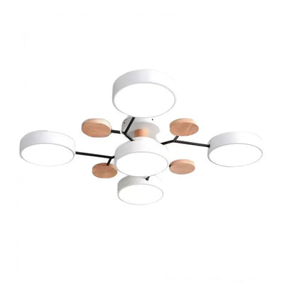 Murray Macaron Moleculaire LED-plafondlamp