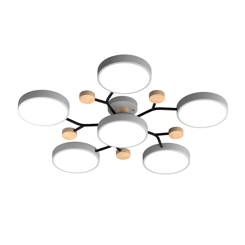 Murray Macaron Moleculaire LED-plafondlamp
