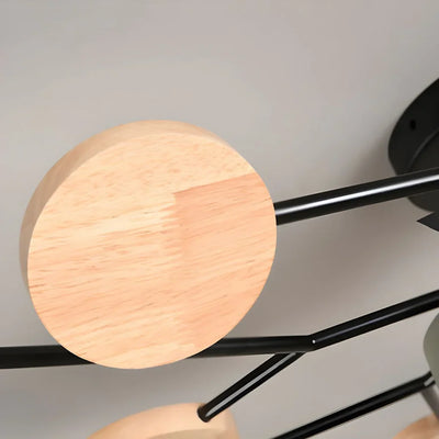 Murray Macaron Moleculaire LED-plafondlamp