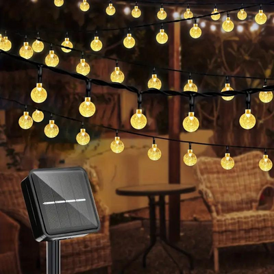  Zonne -lichte keten voor buiten - Ecoglow-1