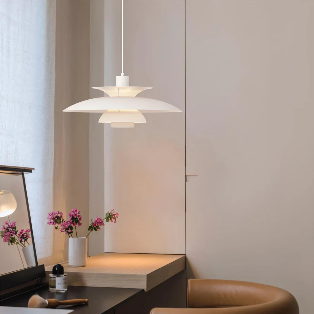 Kiff Moderne Deense meerlaagse hanglamp