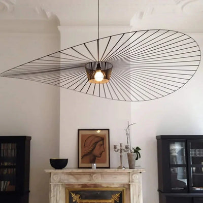 Rosland Vertigo Moderne Strohoed Hanglamp