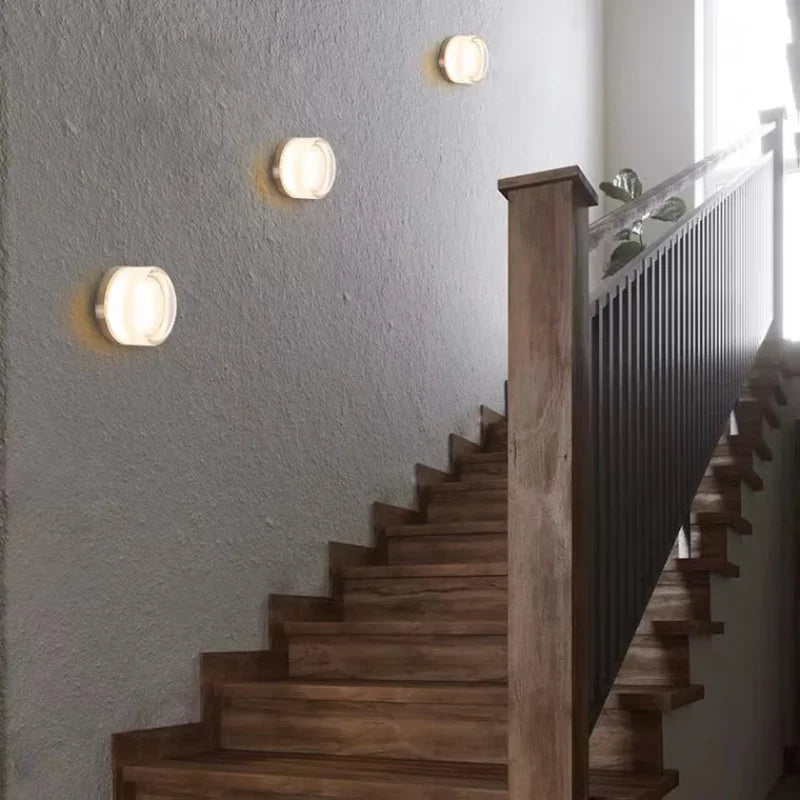 Stijlvolle Ronde Muurverlichting met LED - Zwart, 15W Modern Design voor Woonkamer en Slaapkamer 2