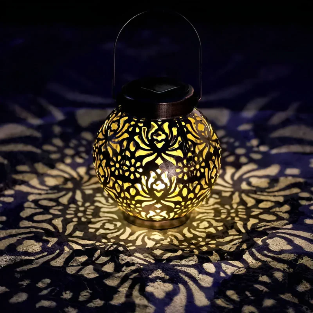  Waterdichte LED Solar Garden Hanging Lamp - Radiantglow-5