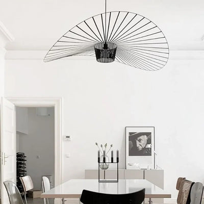 Rosland Vertigo Moderne Strohoed Hanglamp