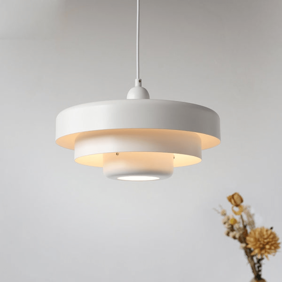 Vintage LED Hanglamp voor Woonkamer en Eettafel – Retro Metalen Lamp in Oranje, Rood, Geel, Roze, Groen, Wit 9