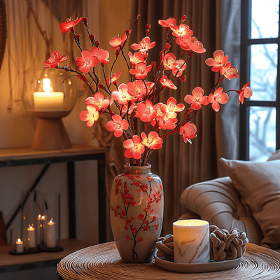Feeënlicht Olijftak 70 cm - Warm Wit 120 LED's - Decoratieve Verlichting voor Thuis of Feestelijke Gelegenheden-3