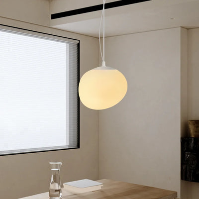 Boden witte kiezel hanglamp
