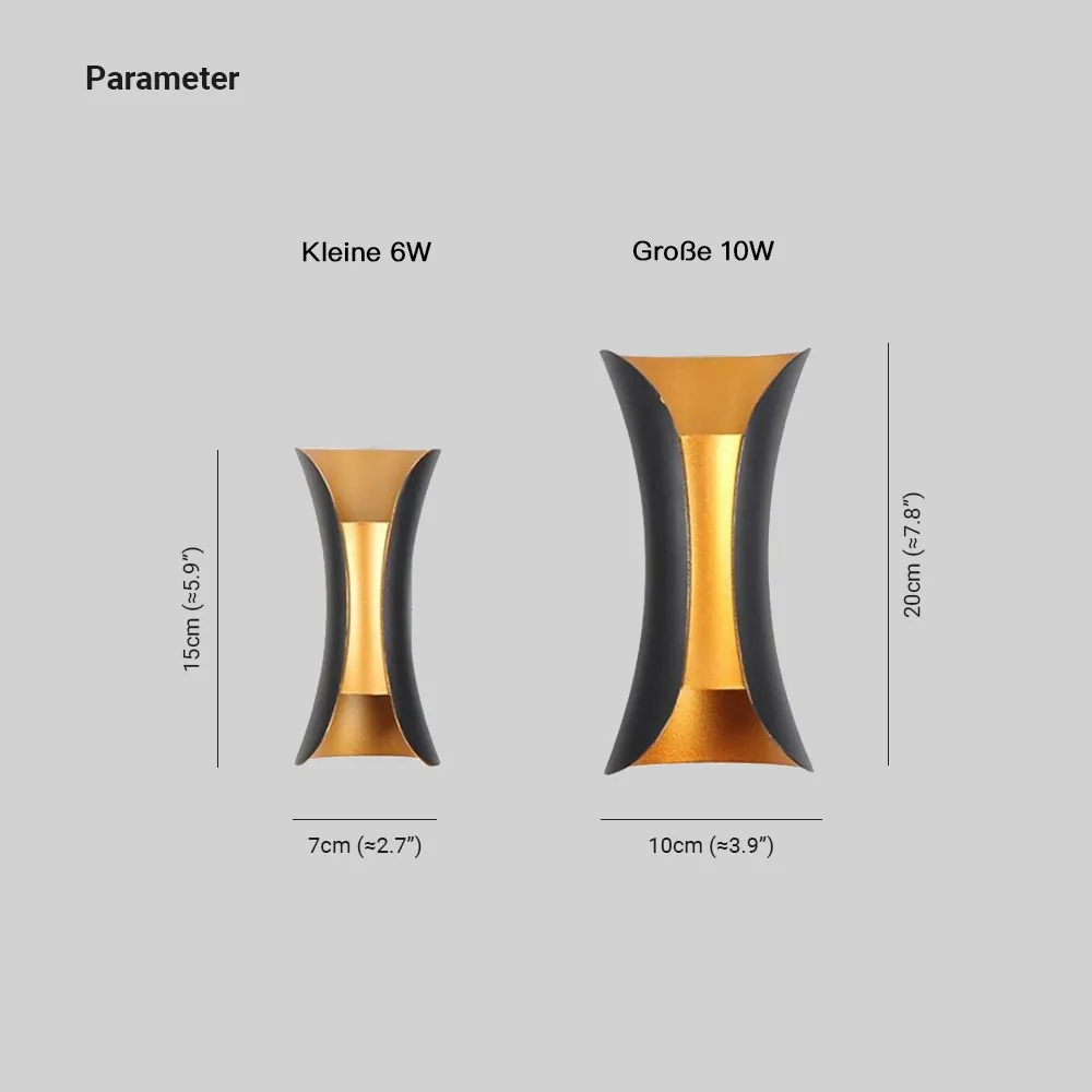 Hestia - Designer LED wandlamp