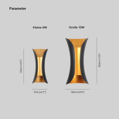 Hestia - Designer LED wandlamp